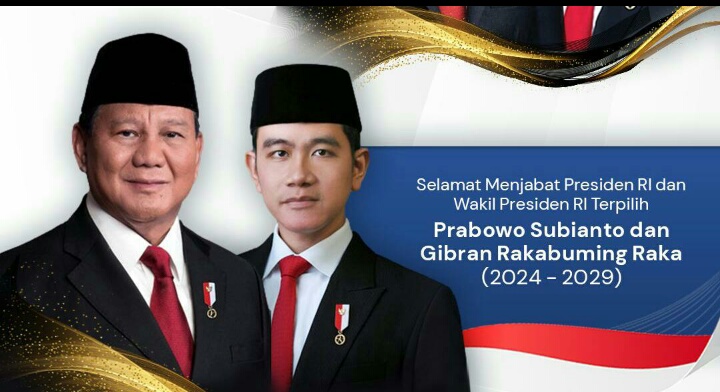 Selamat Jalan Presiden RI Jokowi dan Wakil Presiden RI Ma’ruf Amin Serta Selamat Pada Prabowo Subianto dan Gibran Rakabuming Raka Presiden, Wakil Presiden Terpilih Periode 2024 – 2029