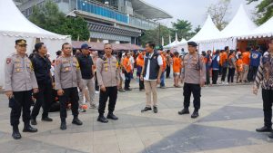 774 Personel Polri Disiagakan, Amankan Kampanye Akbar Cagub-Cawagub DKI Jakarta Di Velodrome