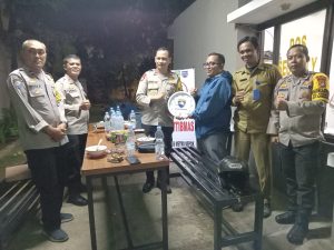 Ngopi Kamtibmas di Pos Satkamling Citralake Polsek Bojongsari untuk Jaga Situasi Aman dan Kondusif