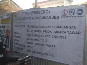 Lurah Tugu Selatan Yuyun Berkomentar Terkait Pembangunan Sutet PLN 500 KV Bantu Kami Dalam Jalankan Program Pemerintah