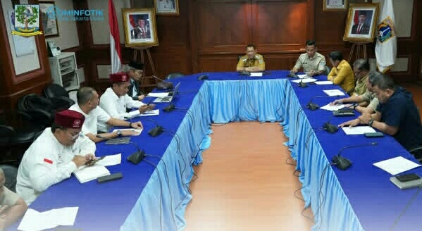 Wakil Walikota Jakarta Utara Ir.Juaini Memimpin Rapat Persiapan Kegiatan Buka Puasa Bersama FLO DKI